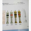 进排气速度快 适用2号芯腔 外弹簧式长型气门芯6000系列气门芯