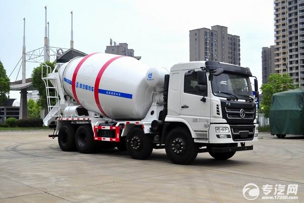 陕汽轩德X6前四后八搅拌车.JPG