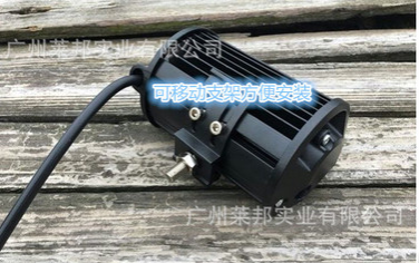 LED三排12-24V 144W聚光 泛光 汽车灯 越野车改装灯 顶灯 杠前灯