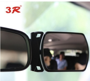 3R新款车内加装镜 观察后排专用镜 微曲面广角镜