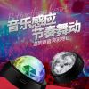 汽车氛围灯 声控UBS星星灯 车载梦幻DJ音乐节奏灯 车内LED七彩灯