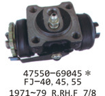 刹车分泵47550-69045* FJ-40,45,55 1971-79 R.RH.F 7/8