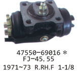 刹车分泵47550-69016* FJ-45,55 1971-73 R.RH.F 1-1/8