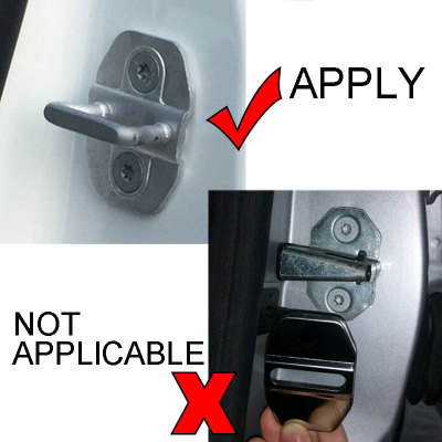 适用于斯巴鲁系列不锈钢车门锁扣盖保护盖装饰盖内饰改装专用改装