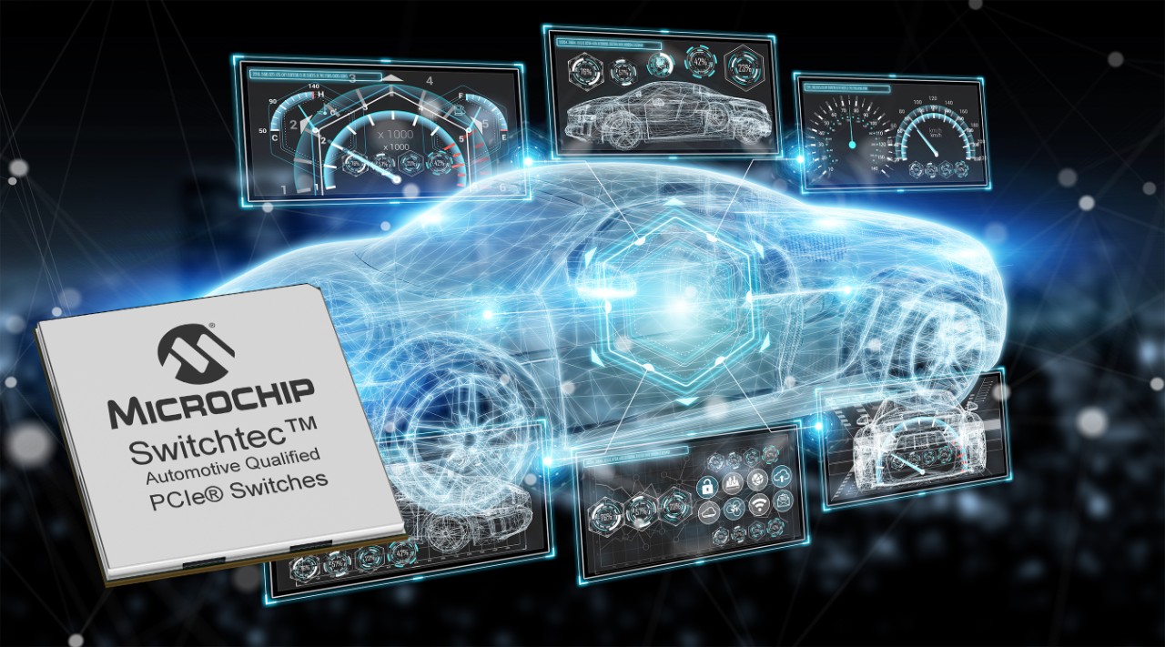 Microchip Technology推出第4代PCIe开关 支持自动驾驶生态系统