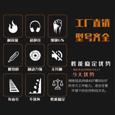 耐欧特刹车片工厂批发代理大巴车低半金属全车系碳纤维陶瓷汽车皮图2