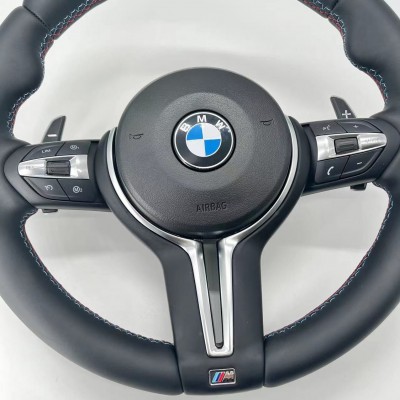 适用于宝马M5 M6 F10 3系5系F10F07F18F30F35F34老款丁字裤方向盘图4