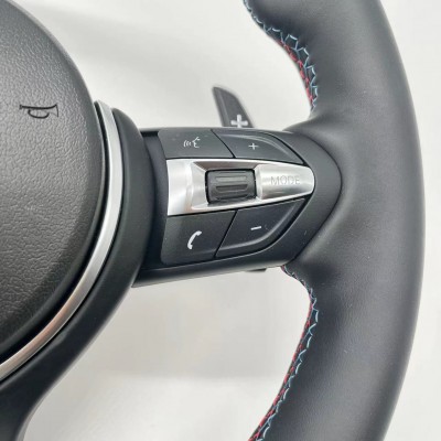 适用于宝马M5 M6 F10 3系5系F10F07F18F30F35F34老款丁字裤方向盘图3