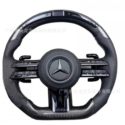 适用于奔驰AMG S级221 222GLC 253 E级213 C级205 206蜻蜓方向盘图2