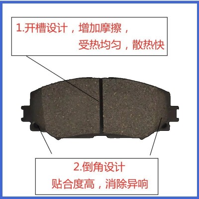 适配长安CS75刹车片原厂专用前后轮汽车陶瓷刹车片原装正品制动蹄图3