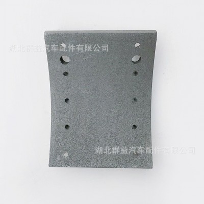 群益厂家直供 j6领航版前 解放J6P 汽车鼓式制动衬片刹车片图2