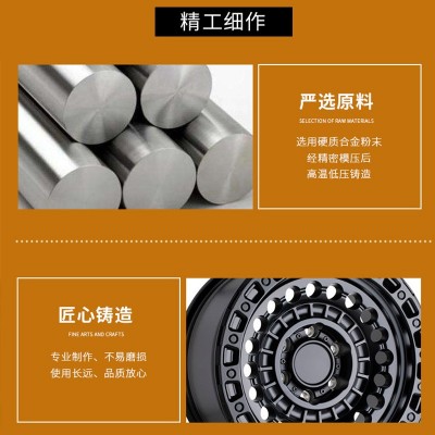 越野改装轮毂 厂家批发 质量放心 支持代发 欢迎选购图3