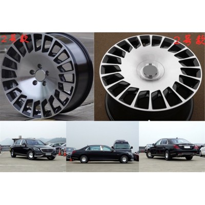 适用奔驰amg轮毂18 19寸e300 c200 S450 glc63迈巴赫大饼改装图5