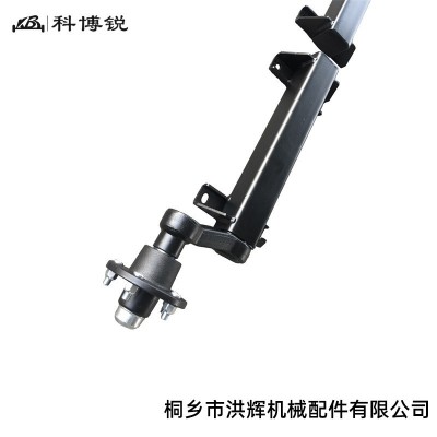 拖车车轴1.5吨扭力无刹半轴 拖车后桥车轴汽车轮毂半轴 房车游图4
