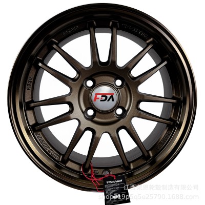 FBX021 15寸旋压款铝合金汽车轮毂 新外观4孔8孔适合多种车款改装图4