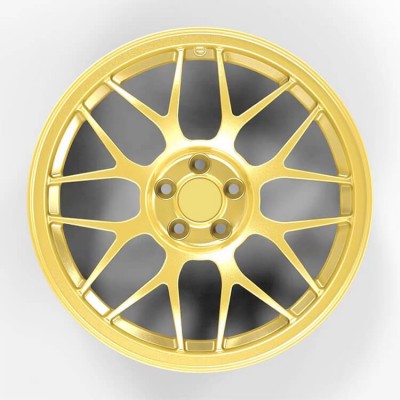 R22轮毂锻造适用于迈巴赫金色轮毂22 gle Forged wheels Mercedes图5
