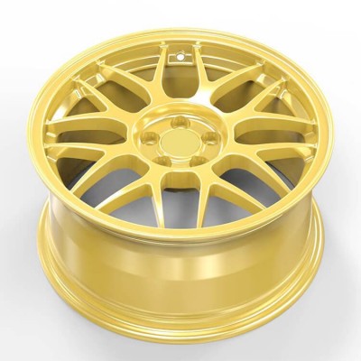 R22轮毂锻造适用于迈巴赫金色轮毂22 gle Forged wheels Mercedes图2