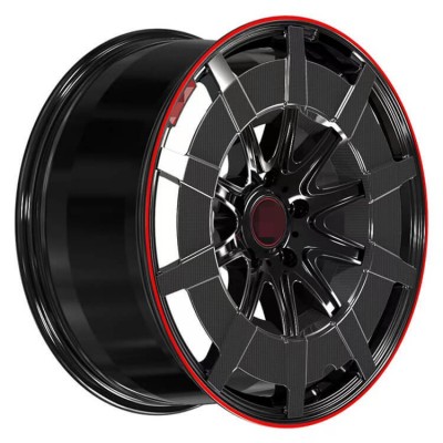万吨锻造22寸碳纤维轮毂适用于奔驰G900 G63 G65 g500 巴博斯轮毂图3