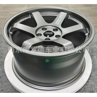 库罗德哑光灰车轮锻造车轮铝合金材质轿车车轮皮卡车卡车车轮dz尺图2