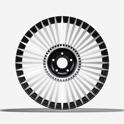 锻造轮毂铝车轮轮辋碳纤维智能主动平衡器卡客车铝圈锻造螺母铝轮
