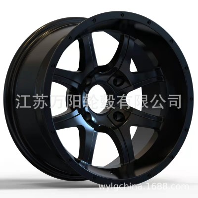 14×7 英寸 出口高尔夫球车轮毂 铝圈 改装款14寸车轮图2