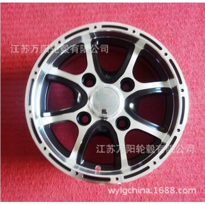 工厂直销135R12 145R12 155R12四轮电动车轮毂/铝圈/轮辋图2