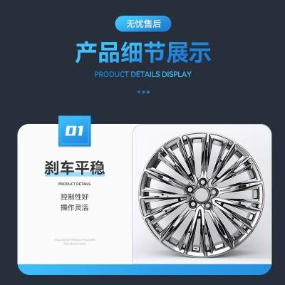 厂家货源万吨锻造轮毂越野适用于埃尔法威尔法塞纳雷尔法汽车轮毂图4