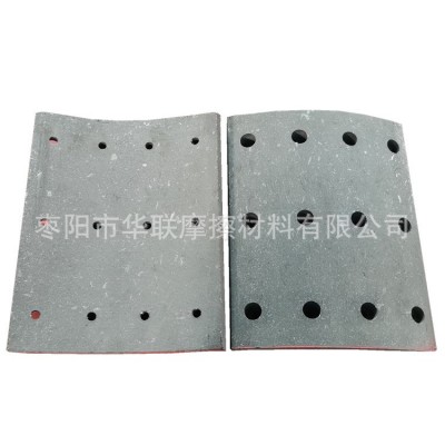 供应全欧系重型卡车刹车片BRAKE LINING WVA19745鼓式制动器衬片