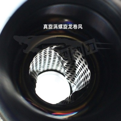 跨境热销 汽车改装不锈钢赛车摩托车排气管消声器烧蓝排气管尾喉图3