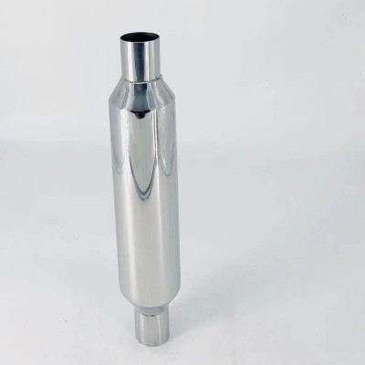 汽车改装排气管 通用尾喉 不锈钢消声器直排 厂家现货批发图2