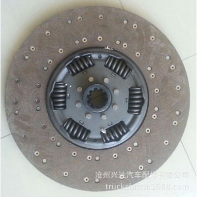 离合器片 压盘 适用金龙客车 GMF430 DAF 推式图2