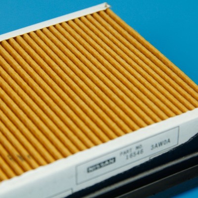 除尘汽车空气滤清器原装位安装适用于日产空气滤芯自动挡汽车滤芯图2