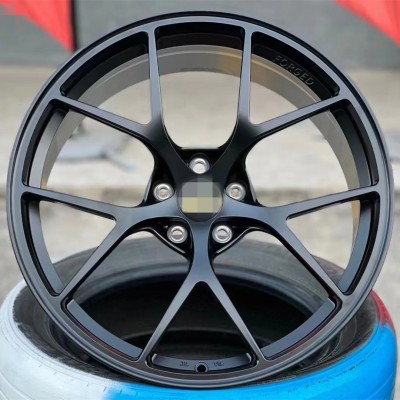 适用于bbs奔驰s500大众vw高尔夫golf奥迪A7宝马5系锻造汽车轮毂图4
