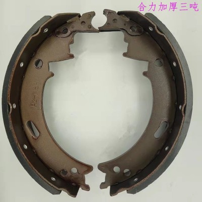 本公司生产鼓式轻卡盘式碟刹.汽刹叉车多种型号刹车蹄片.合力三吨图4