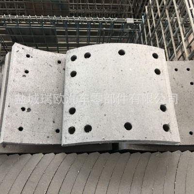 重型卡车刹车片制动蹄摩擦片,制动衬片brake lining WVA 19036/37图4