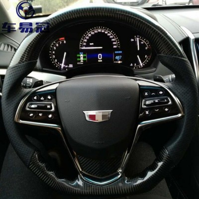适用于凯迪拉克ATSL XTS CT6 XT456 原车改装升级碳纤维方向盘图3