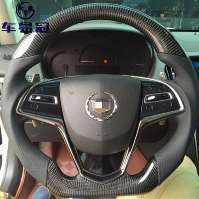 适用于凯迪拉克ATSL XTS CT6 XT456 原车改装升级碳纤维方向盘图4