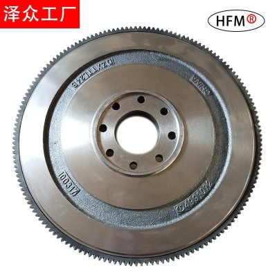 汽车飞轮厂家供应4939064发动机适用配件汽车总成齿圈齿轮图2
