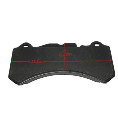 淮宝适用brembo布雷博GT6汽车改装卡钳半金属刹车片刹车宽皮消音