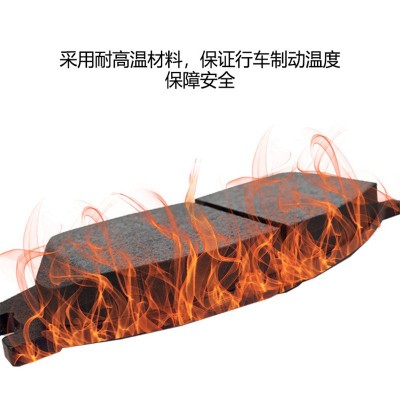 固沃汽配跨境爆款适配各种车型日系美系活塞前后改装刹车片配件厂图4