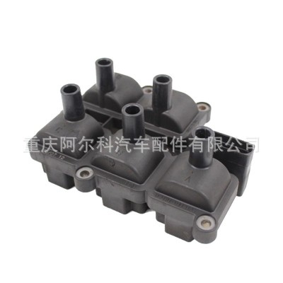 适用于老款大众帕萨特宝来高尔夫斯柯达点火线圈高压包071905106图4