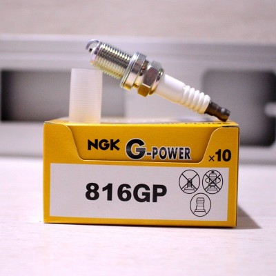 NGK镍合金火花塞816GP小头通用7810景逸宝骏悦翔F3伊兰特捷达C30图3