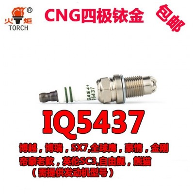 适配吉利GS帝豪EC7远景SUVX3博越SX7GX7天然气油气两用铱金火花塞图2