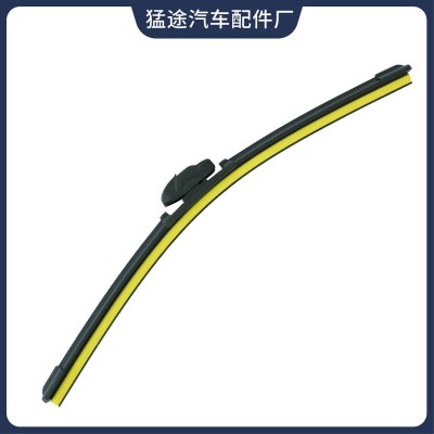 厂家批发无骨二代雨刷器汽车用品通用雨刷器前雨刮耐用静音雨刮条图2