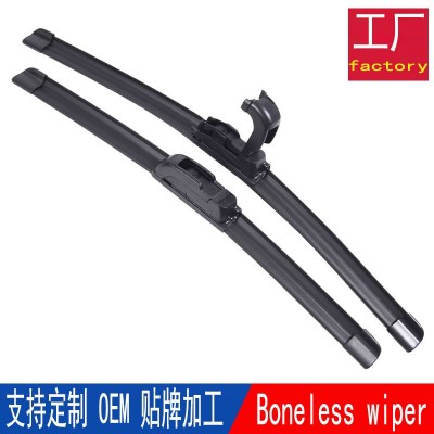 无骨一代前窗雨刮器汽车雨刷片电动车厂家直销批发后刮水条通用型图3