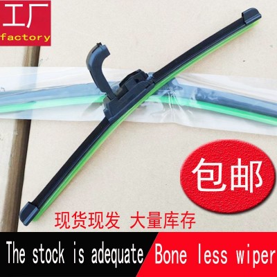 通用型无骨一代前窗雨刮器汽车雨刷片电动车厂家直销批发 后刮水条图2