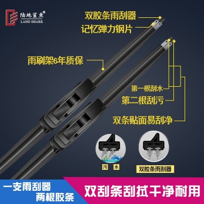 适用于长安CS75PLUS雨刮器双胶条汽车雨刷片雨刮图5