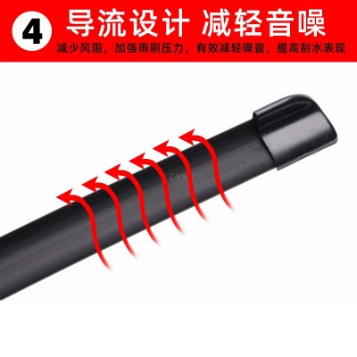 多功能二代三代无骨雨刷器通用多接口雨刮片高清汽车雨刷器智能图4